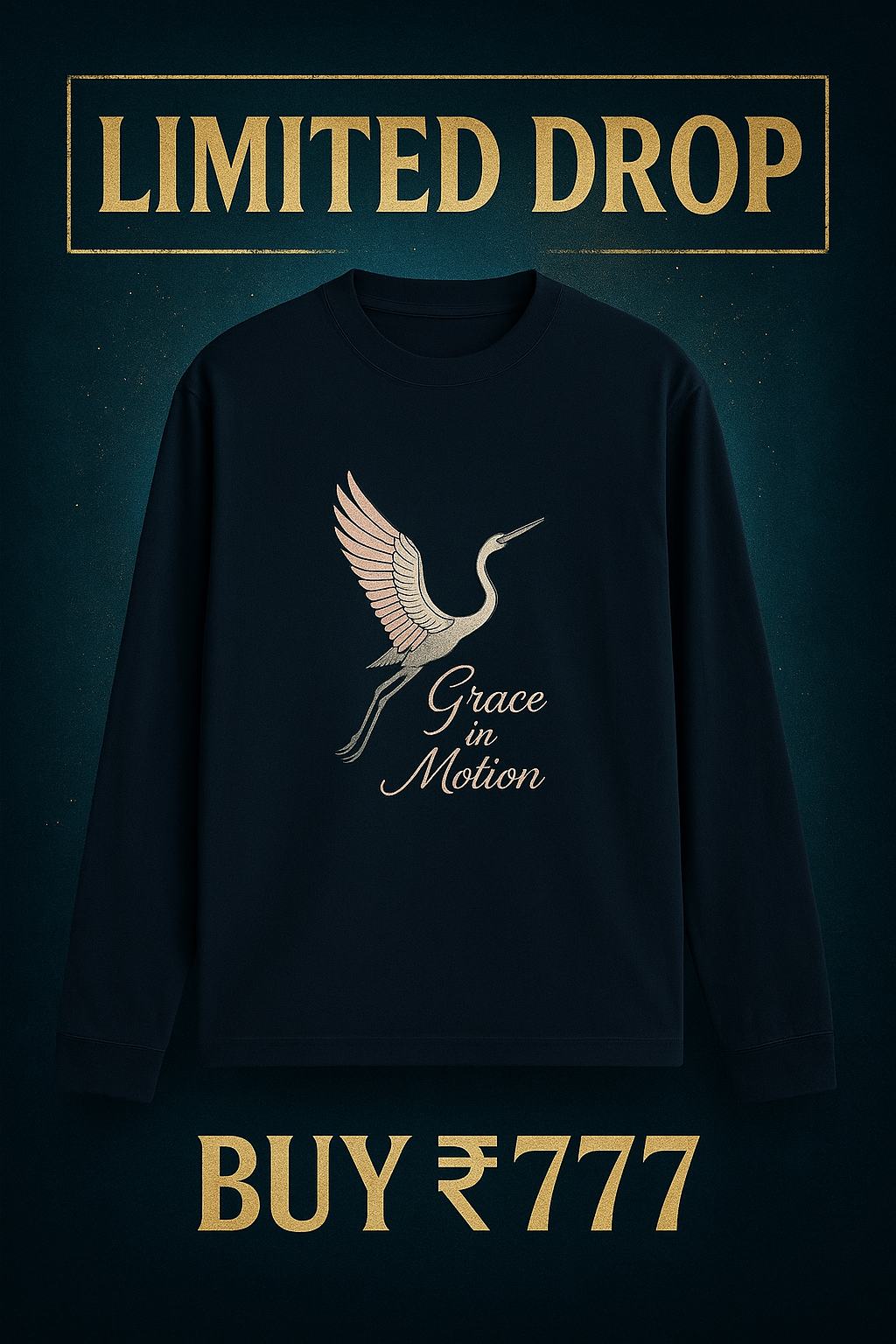 GRACE in Motion - Men's Full Sleeve T-Shirt