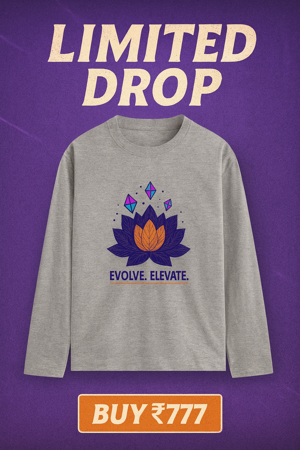 EVOLVE - Full Sleeve T-Shirt