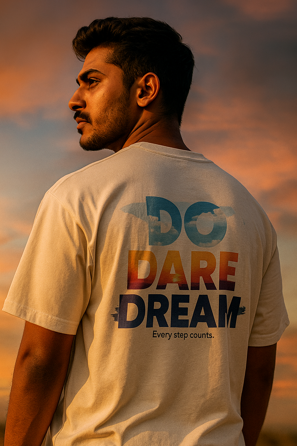 "Do Dare Dream" Vista Tee, The Every Step Counts Tee